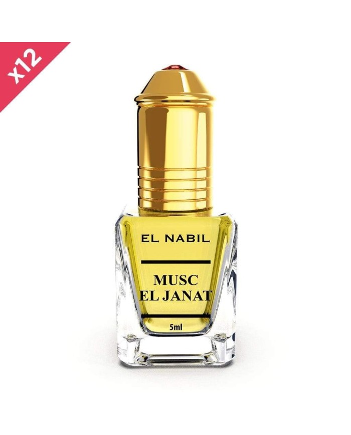Perfume Extract | Roll-On MUSC EL JANAT x12 by EL NABIL Perfume Extract | Roll-On MUSC EL JANAT x12 by EL NABIL