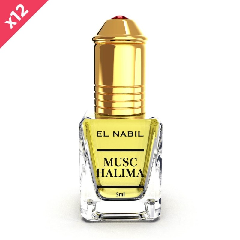 Perfume Extract | Roll-On MUSC HALIMA x12 by EL NABIL