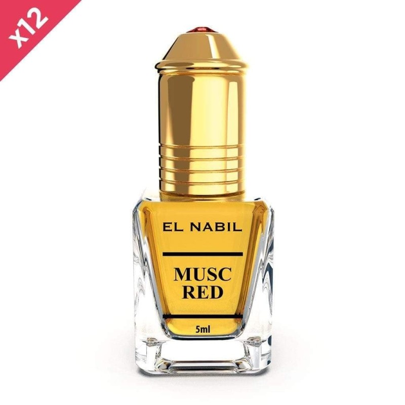Perfume Extract | Roll-On MUSC RED x12 by EL NABIL
