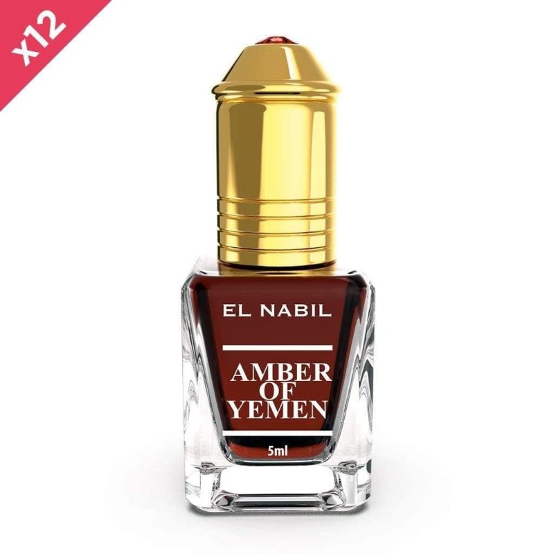 Perfume Extract | Roll-On AMBER OF YEMEN x12 by EL NABIL Perfume Extract | Roll-On AMBER OF YEMEN x12 by EL NABIL