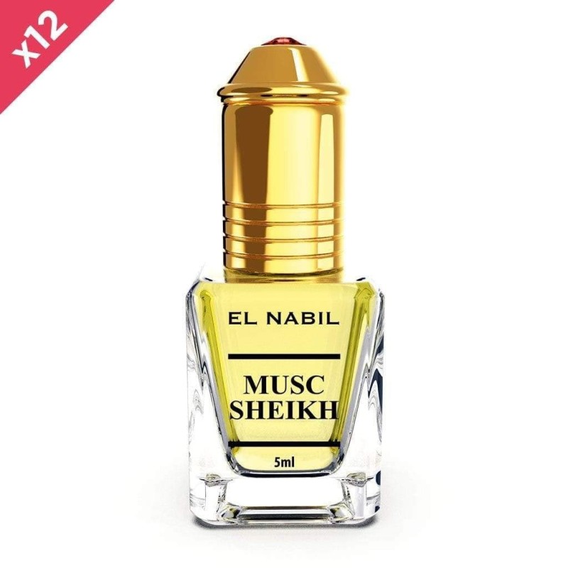 Perfume Extract | MUSC SHEIKH Roll-On x12 by EL NABIL Perfume Extract | MUSC SHEIKH Roll-On x12 by EL NABIL