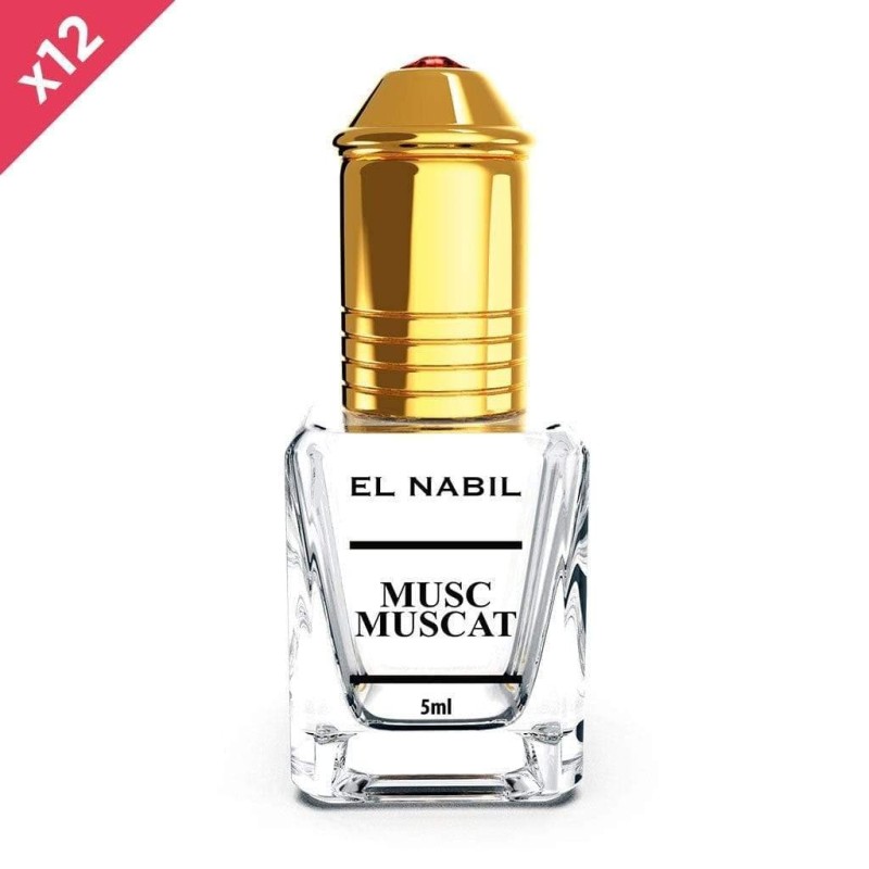 Perfume Extract | Roll-On MUSC MUSCAT x12 by EL NABIL Perfume Extract | Roll-On MUSC MUSCAT x12 by EL NABIL