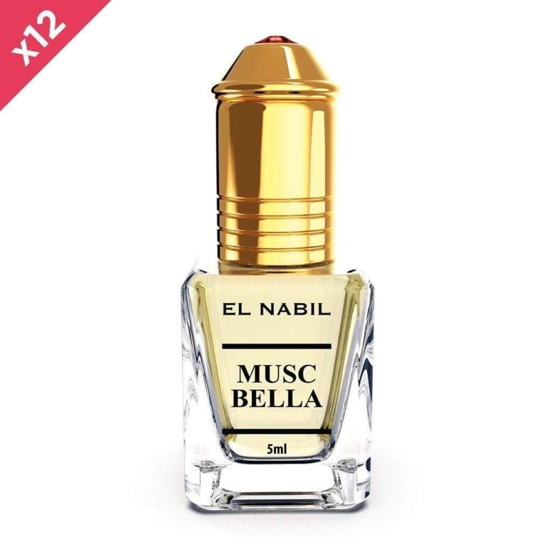 Perfume Extract | Roll-On MUSC BELLA x12 by EL NABIL Perfume Extract | Roll-On MUSC BELLA x12 by EL NABIL
